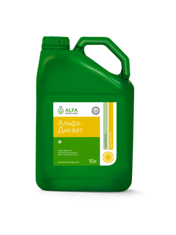 подробно про десикант Альфа-Дикват® производства Альфа Смарт Агро, который можно купить по низкой цене в Интернет-магазине Подилляагрозахист ☎ +38(067) 431 2758 Десикант Альфа-Дикват®